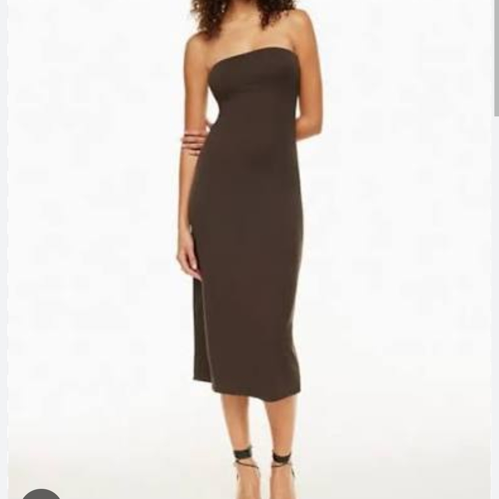 Wilfred Corelli Midi Strapless Dress